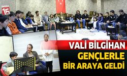 Burdur Valisi Tülay Baydar Bilgihan gençlerle bir araya geldi