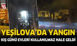 Burdur'da çıkan yangında ev kullanılmaz hale geldi