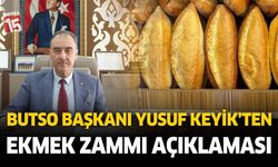 Burdur TSO Başkanı Yusuf Keyik'ten ekmek zammı açıklaması