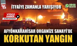 Afyonkarahisar Organize Sanayi'de korkutan yangın