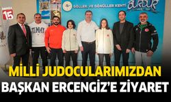 Burdurlu Milli Judocularımızdan Başkan Ercengiz’e Ziyaret