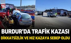 Burdur'da trafik kazası