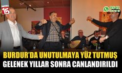 Unutulmaya yüz tutmuş gelenek yıllar sonra yeniden canlandı