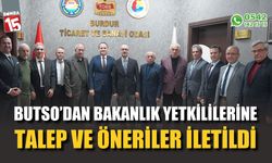 BUTSO'dan bakanlık yetkililerine talep ve öneriler iletildi