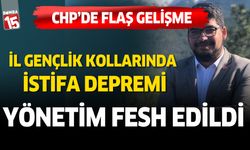 CHP Burdur Gençlik Kollarında istifa depremi