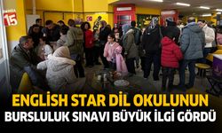 Burdur English Star Dil Okulunun bursluluk sınavı büyük ilgi gördü