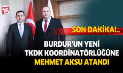 TKDK Burdur İl Koordinatörlüğüne Mehmet Aksu atandı