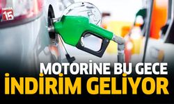 Bu gece motorine büyük indirim geliyor