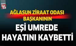 Ağlasun Ziraat Odası Başkanı Ali Uğur’un Eşi Umre İbadeti Sırasında Hayatını Kaybetti