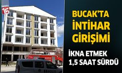 Burdur'un Bucak İlçesinde İntihar Teşebbüsü