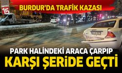 Burdur'da trafik kazası. 2 kişi yaralandı