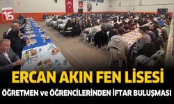 Burdur Ercan Akın Fen Lisesinden iftar programı