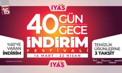 Iyaş Alışveriş Merkezlerinde 40 gün 40 gece indirim festivali başlıyor