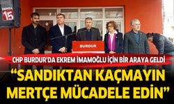 CHP Burdur İl örgütünden Ekrem İmamoğlu tepkisi