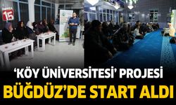 Burdur'da ‘Köy Üniversitesi’ projesi Büğdüz köyü ile başladı