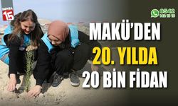 MAKÜ’den 20. Yılda 20 Bin Fidan