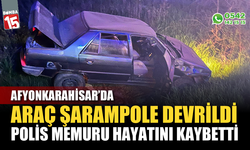 Polis memuru trafik kazasında hayatını kaybetti