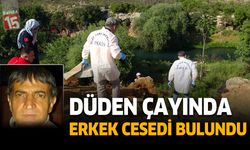 Antalya Düden Çayı'nda erkek cesedi bulundu