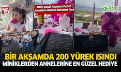 Barış Çocuk Akademisi’nden Annelerin Kalbine Dokunan Gece