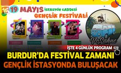 Burdur gençlik festivali İstasyon caddesinde yapılacak