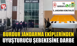 Burdur Jandarma ekiplerinden yasaklı madde şebekesine darbe