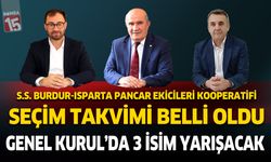 Burdur Isparta Pancar Ekicileri Kooperatifi seçim günü belli oldu