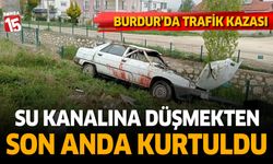 Burdur Gölhisar'da trafik kazası. 1 kişi yaralandı