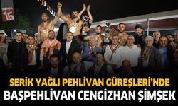 Serik Yağlı Pehlivan Güreşleri’nde başpehlivanlık unvanını Cengizhan Şimşek aldı