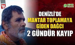 Mantar toplamaya giden dağcıdan 2 gündür haber alınamıyor