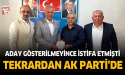 Hasan Altay yeniden Ak Parti'ye katıldı