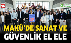 MAKÜ’de sanat ve güvenlik el ele