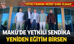 MAKÜ'de Yetkili Sendika Yeniden Eğitim Birsen