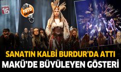Burdur'da büyüleyen modern dans galası