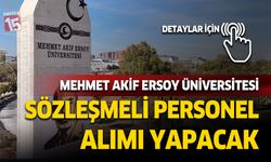 Mehmet Akif Ersoy Üniversitesi sözleşmeli personel alımı yapacak