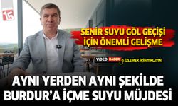 Başkan Ercengiz'den Senir Suyu müjdesi. Kredi onayı geldi. İhale süreci başlayacak.