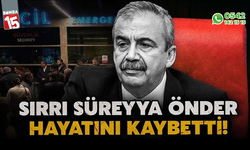 Sırrı Süreyya Önder hayatını kaybetti