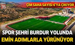 Burdur spor alt yapısına yeni sahalarla güç katıyor
