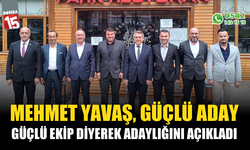 Mehmet Yavaş  Güçlü aday güçlü ekip diyerek adaylığını açıkladı