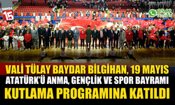 Vali Tülay Baydar Bilgihan, 19 mayıs Kutlamalarına Katıldı