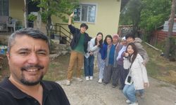 Çinli kazazede kafileyi annesinin evinde ağırladı