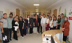 Afyonkarahisar Devlet Hastanesinde Pembe ve Mavi Kod tatbikatı