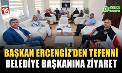 Başkan Ercengiz’den Tefenni Belediye Başkanı Alagöz’e ziyaret