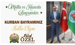 Bucak Ziraat Odası Başkanı Bilal Özel’den Kurban Bayramı Mesajı