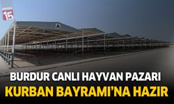 Burdur Belediyesi Canlı Hayvan Pazarı Kurban Bayramı’na hazır