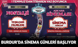 Burdur'da Sinema Günleri Başlıyor