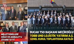 Meçikoğlu TOBB UND Lojistik Yatırım A.Ş. Genel Kurul toplantısına katıldı