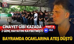 Isparta'da cinayet gibi motor kazasında, gençler son yolculuklarına uğurlandı