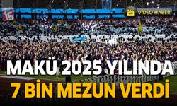 Burdur Mehmet Akif Ersoy Üniversitesi 2025 yılında 7 bin mezun verdi