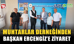 Muhtarlar Derneğinden Başkan Ercengiz’e Ziyaret