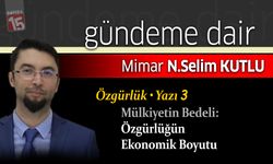 Selim Kutlu yazdı; Mülkiyetin Bedeli: Özgürlüğün Ekonomik Boyutu